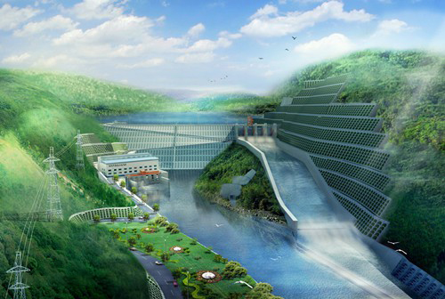 桦甸老挝南塔河1号水电站项目